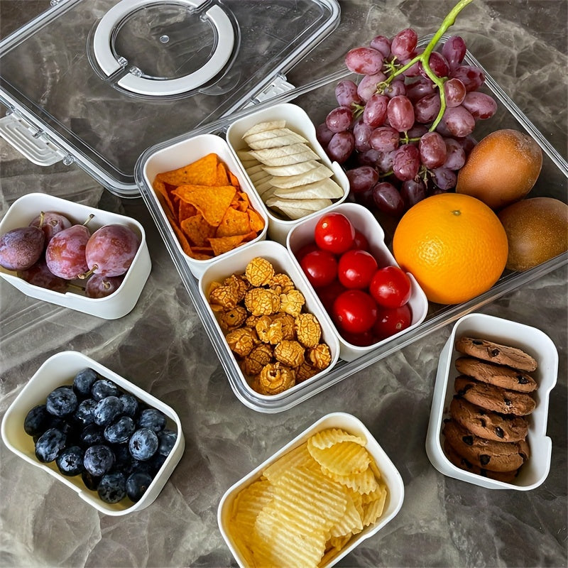 Portable Insulated Picnic Cooler Lunch Box with Table-2