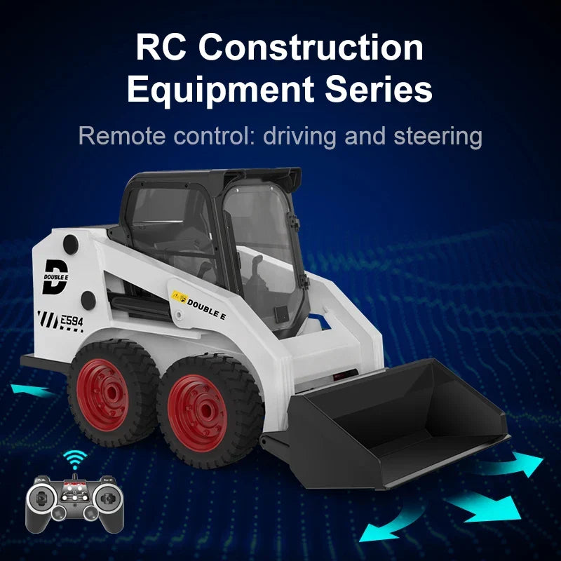 RC Truck Loader Excavator Toy for Boys-3