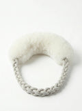 Wool Loop Tug Toy - White-0