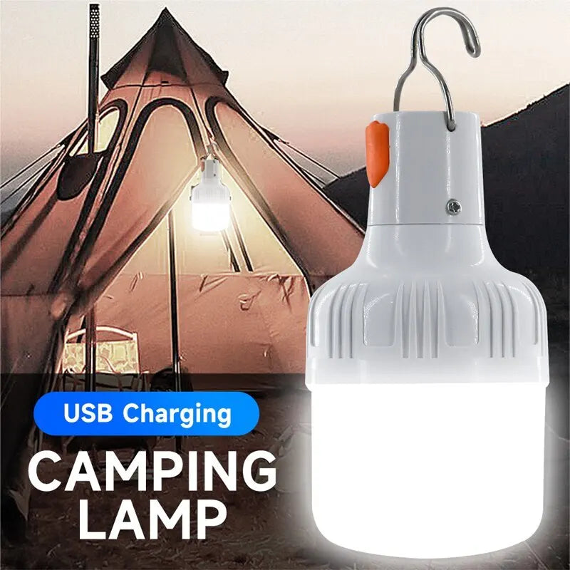Usb Rechargeable Led Outdoor Lantern For Camping & Emergency-1
