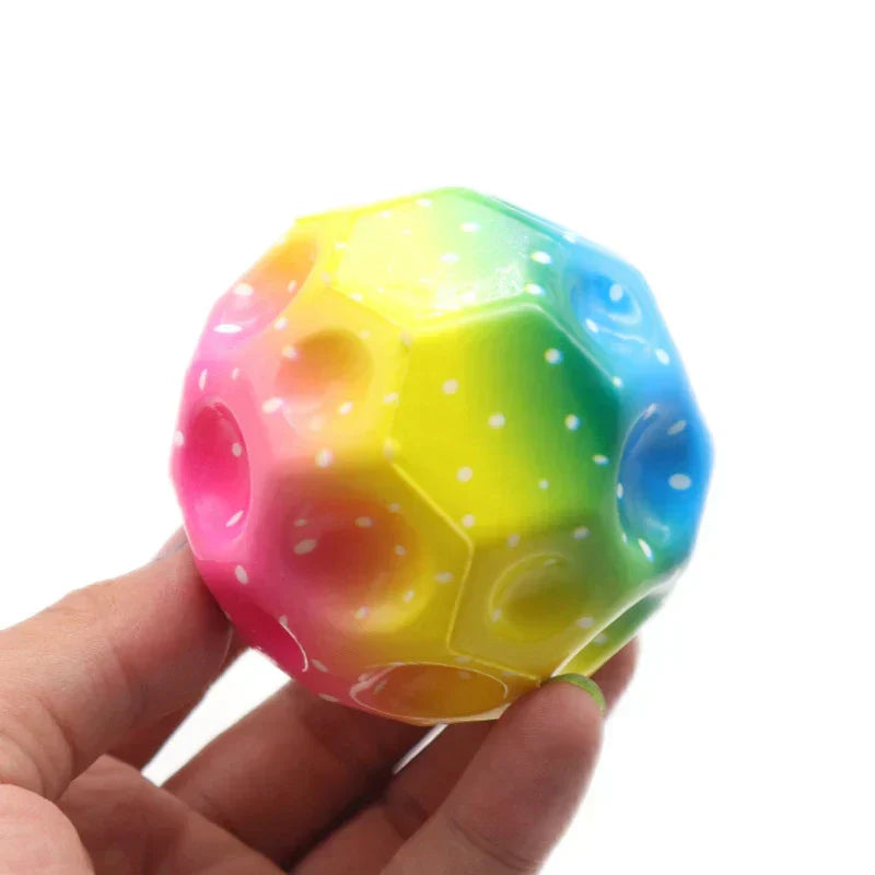 3Pcs Galaxy Moon Ball Extreme High Bouncing Ball-4