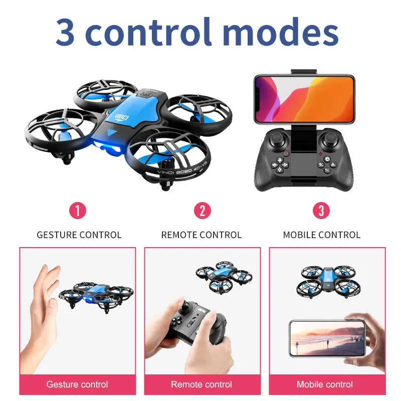 4K Hd Mini Drone Camera Wifi Helicopter-1