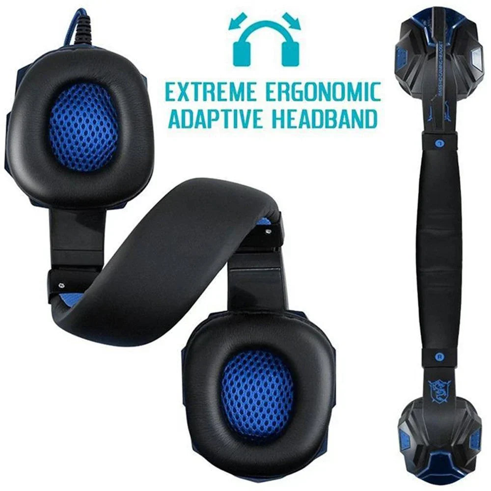 Wired Gaming Headset With Noise Cancelling Microphone-3