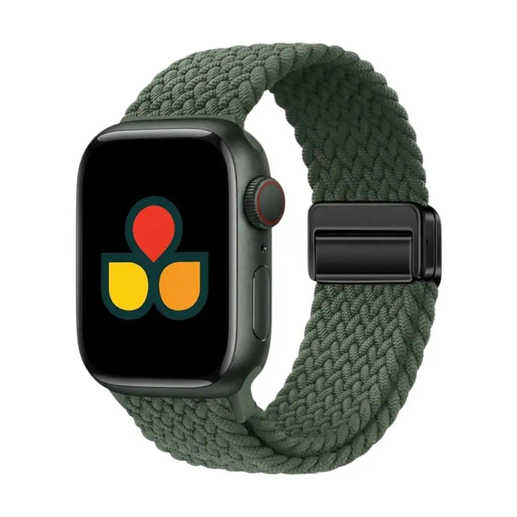 Braided Magnetic Strap