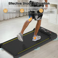 Under Desk Walking Pad - Home Gym Office Fitness Equipment(Black)