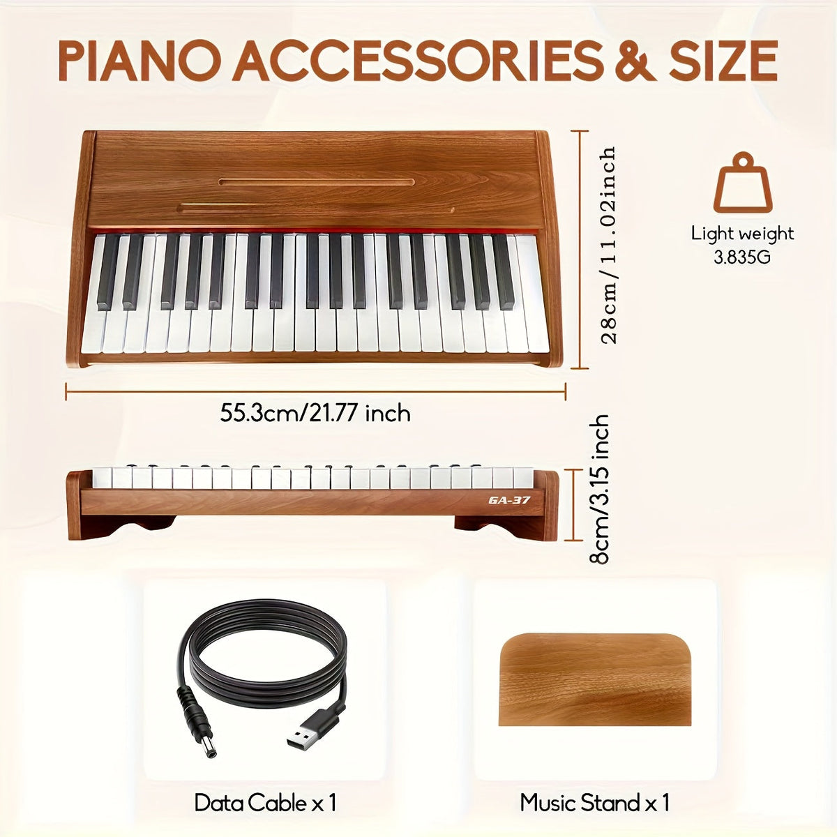 Electronic Keyboard Piano for Beginners-3