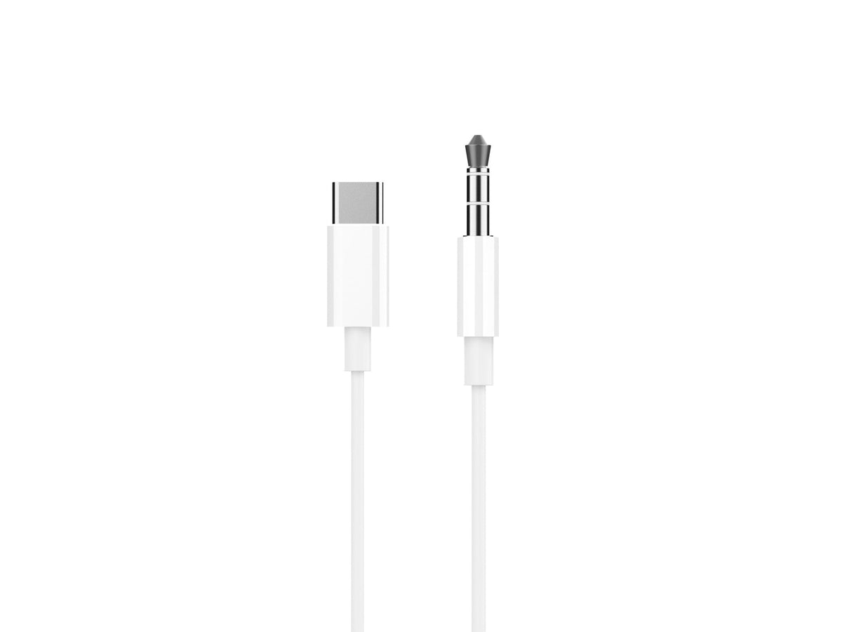 Techancy Cabo Áudio KQ2601, Compatível Com O Conetor Type-Cto3.5mm, 1m, Estável E Fiável. Qualidade De Som Nítida-0