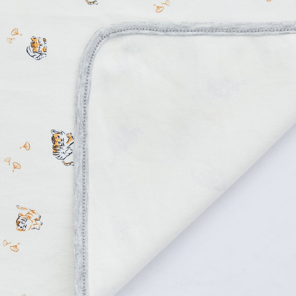 Lively Tiger Waterproof Baby White Changing Mat