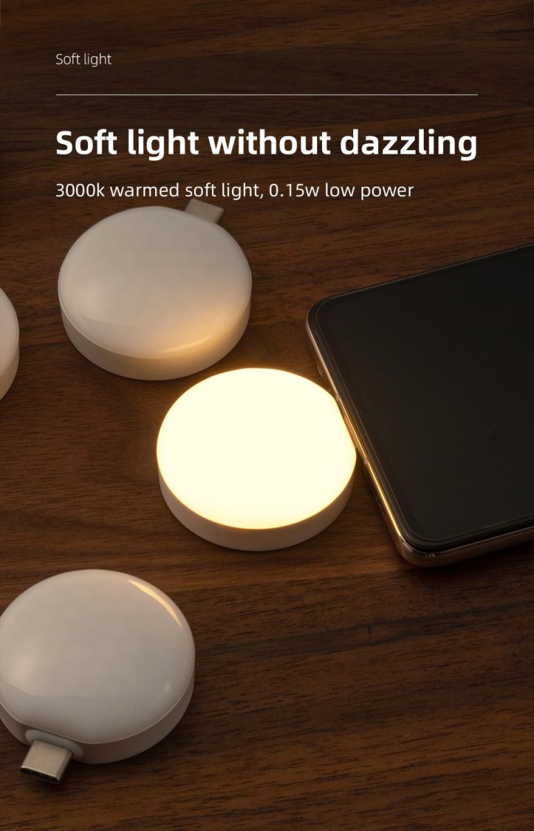 Mini Portable USB Wireless Smartphone Light-3